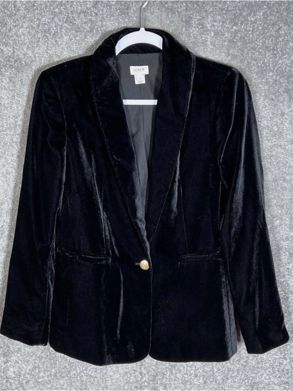 J.CREW Velvet Blazer